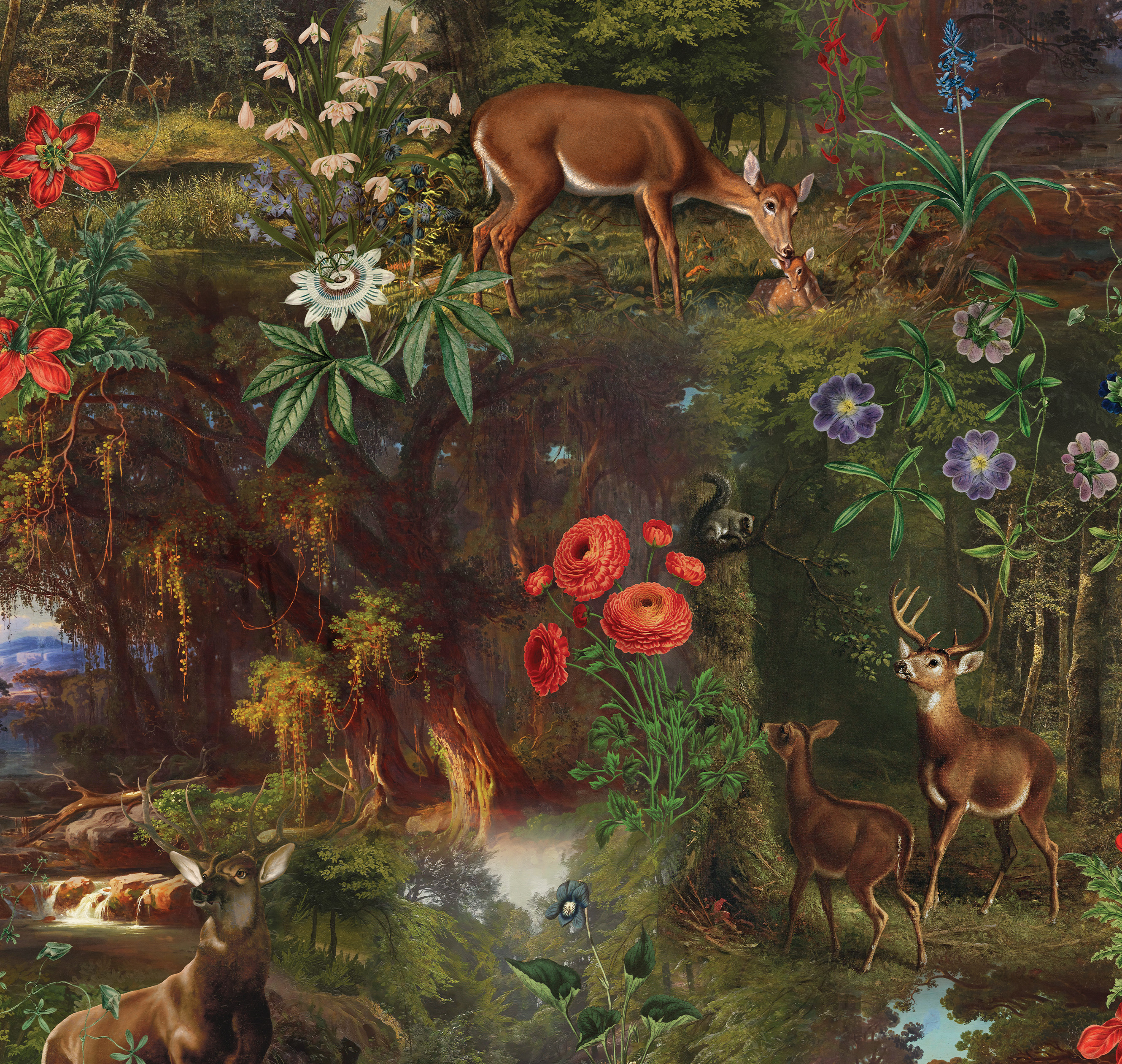 Панно Loymina Королева Защитница леса FL9 011 3×2